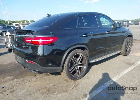 2019 Mercedes-Benz Amg Gle 43 Coupe 4Matic из США, поврежденный, VIN 4JGED6EB8KA154732
